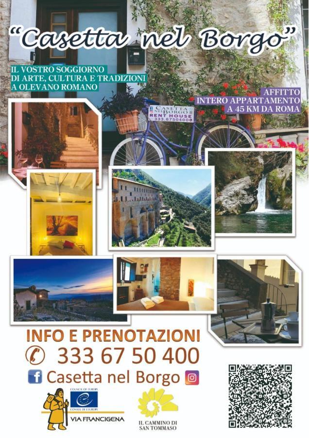 Casetta Nel Borgo Olevano Romano 外观 照片